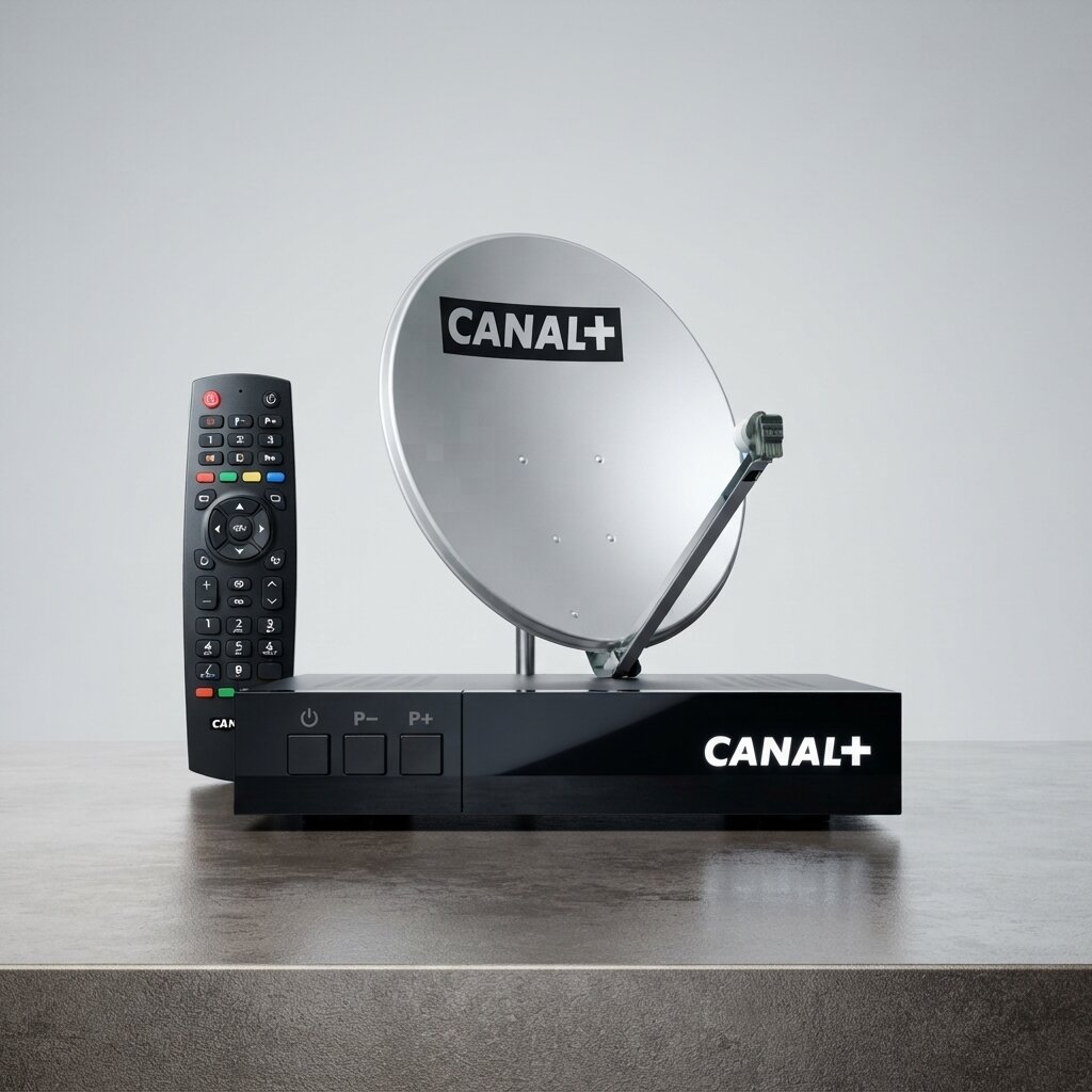 Décodeur et parabole CANAL+ installés par Ephrem Multi Services